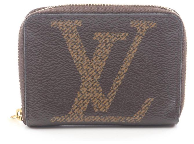 Monedero Zippy Louis Vuitton Castaño