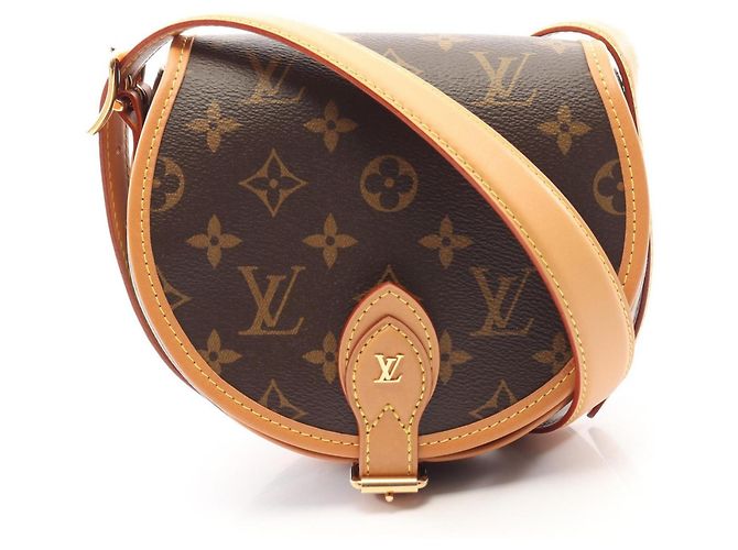 Bolsa de Alça Louis Vuitton Tambourin Marrom