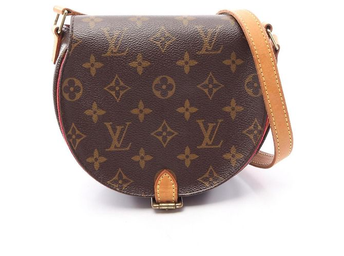 Bolsa de Alça Louis Vuitton Tambourin Marrom