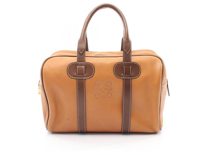 Borsa Tote Loewe Anagram Marrone