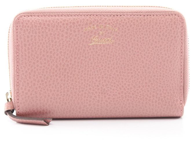Cartera redonda Gucci Swing en rosa