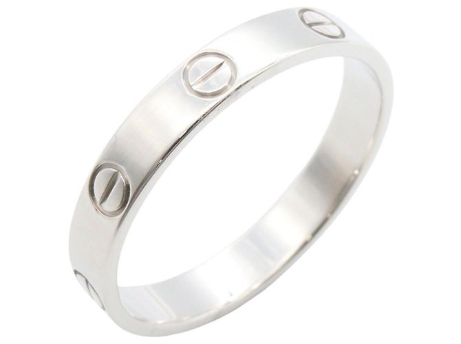 Anillo Mini Love de Cartier en oro blanco de 18K