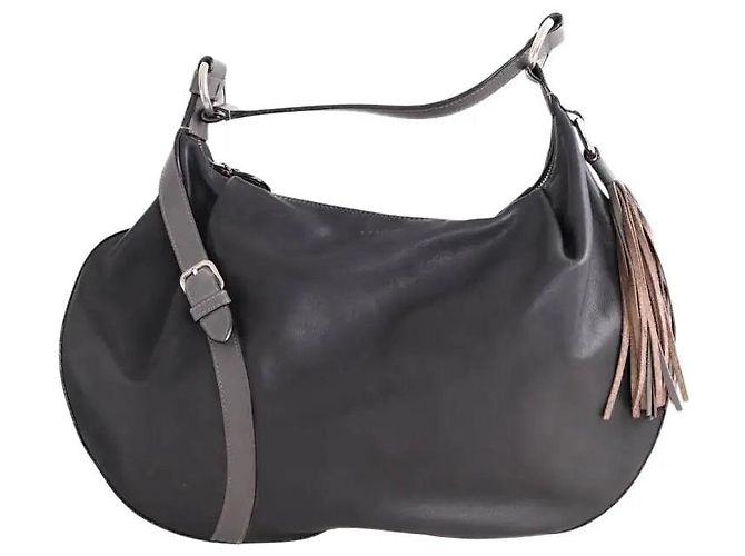 Lancel Bolsa de ombro cinza