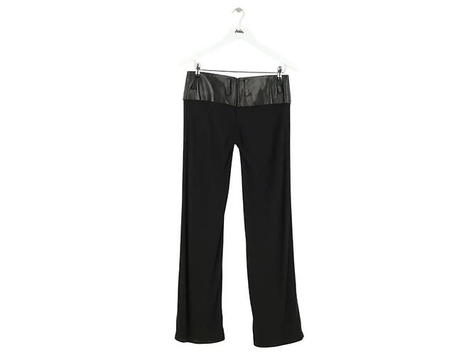 Jitrois Calça larga preta Preto