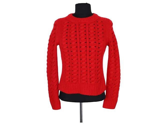 Eric Bompard Jersey rojo Roja 