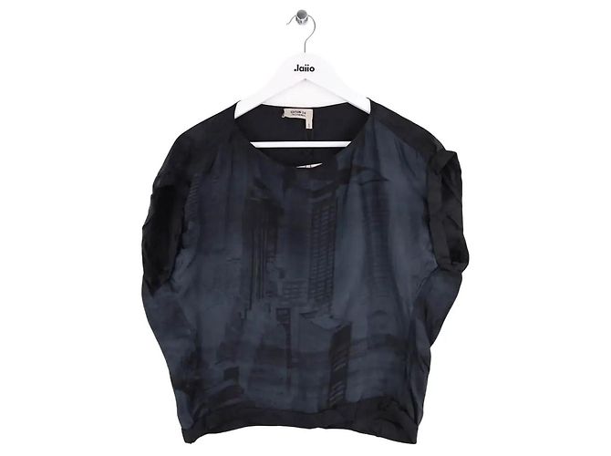 Yves Saint Laurent Grüne Bluse 