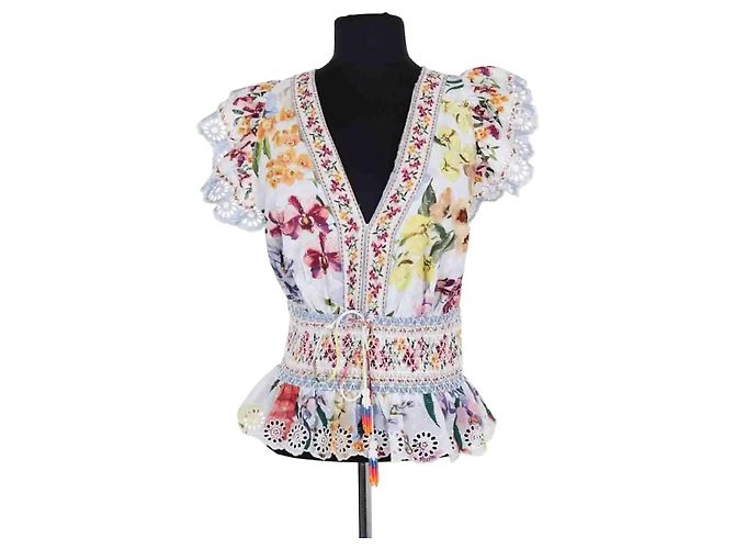 Camicetta Farm Rio multicolore in cotone XS