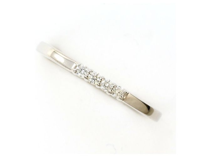 Autre Marque 18K Weißgold-Ring mit Diamant Golden