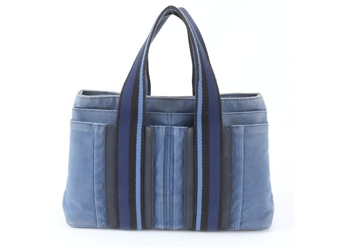 Hermès Sac à main Hermes Troca Horizontal PM Bleu