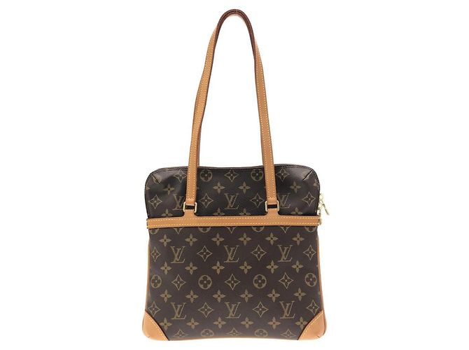 Sac à l'épaule Louis Vuitton Monogram Coussin GM Marron Monogramme