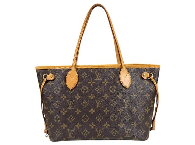 Sac cabas Louis Vuitton Neverfull PM Monogram Marron Monogramme