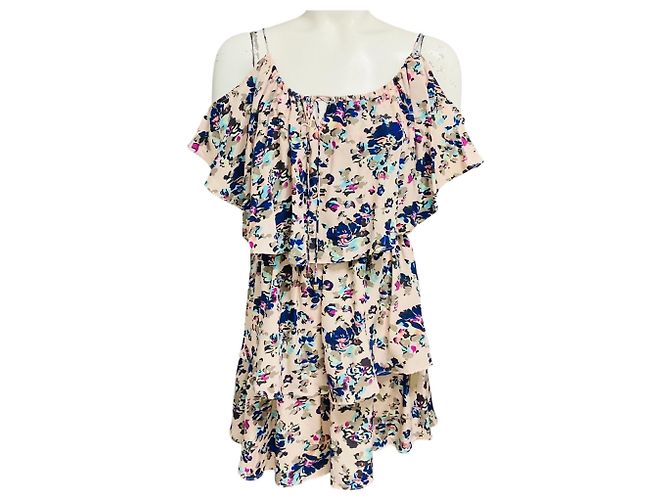 Vestido mini de seda estampado Light Multi Zimmermann Multicolor 