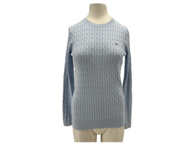 Tommy Hilfiger Pullover aus Baumwolle Blau S