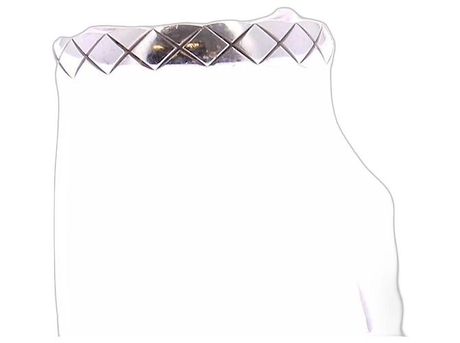 Chanel Bague "Coco Crush" en or blanc Silvery