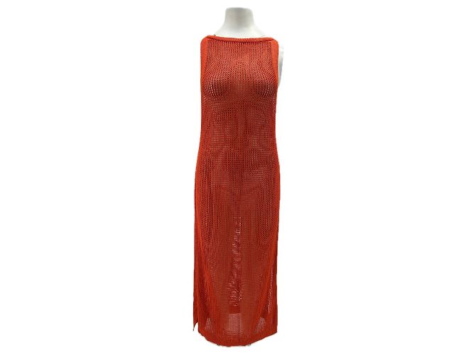 Autre Marque VIX PAULA HERMANNY Kleid orange Viscose