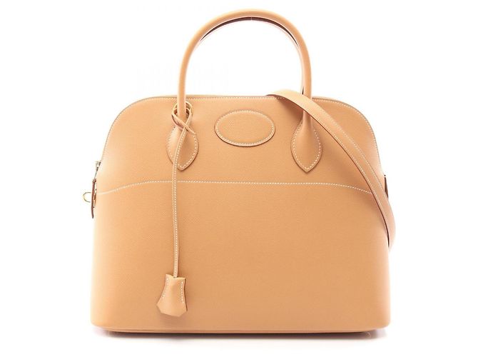 Hermès Bolsa Hermes Bolide 35 Bege