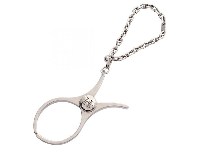 Hermès Accessorio Charm Filou Hermes Argento
