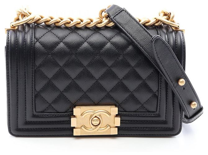 Borsa a tracolla Chanel Boy Small Nero