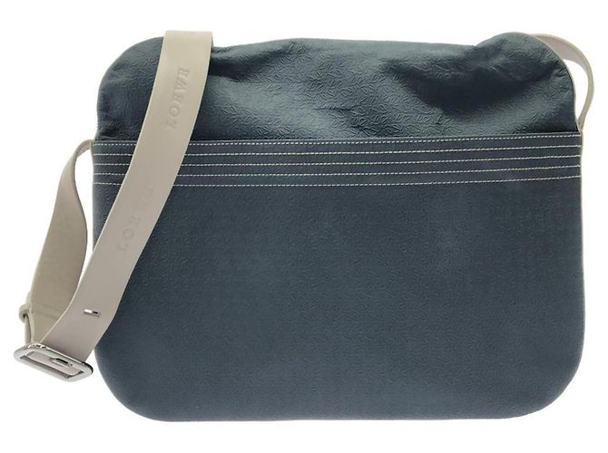 Borsa a tracolla blu Loewe 