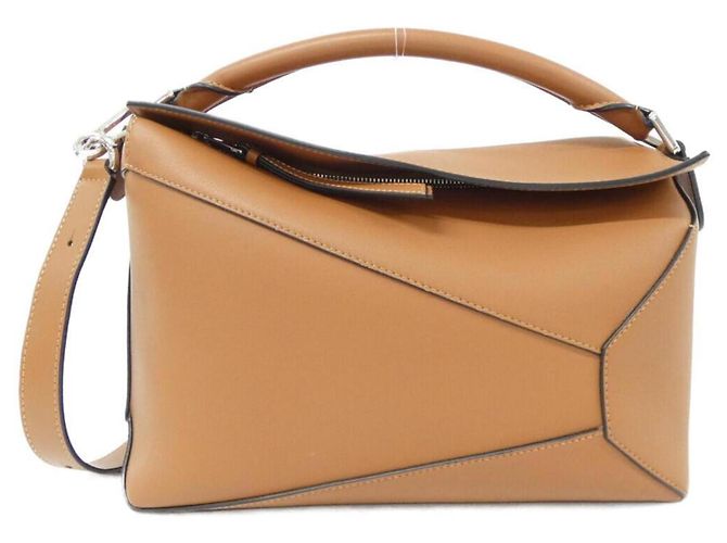 Bolsa Loewe Puzzle Edge Medium Marrom