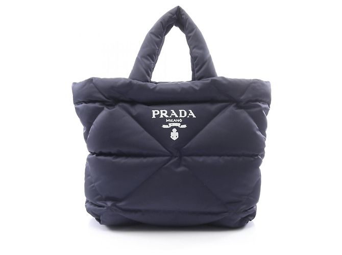Borsa Tote Prada Re-Nylon Blu navy 
