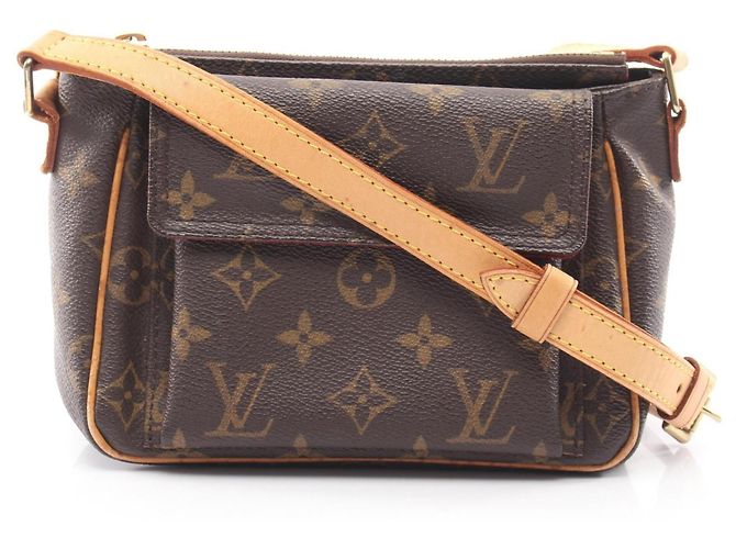 Bolsa de Ombro Louis Vuitton Vivacite PM Marrom