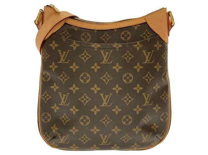 Sac à épaule Louis Vuitton Monogram Odeon PM Marron Monogramme