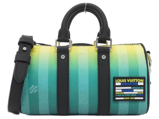 Bolsa Boston Louis Vuitton Day Break Keepall XS Verde claro