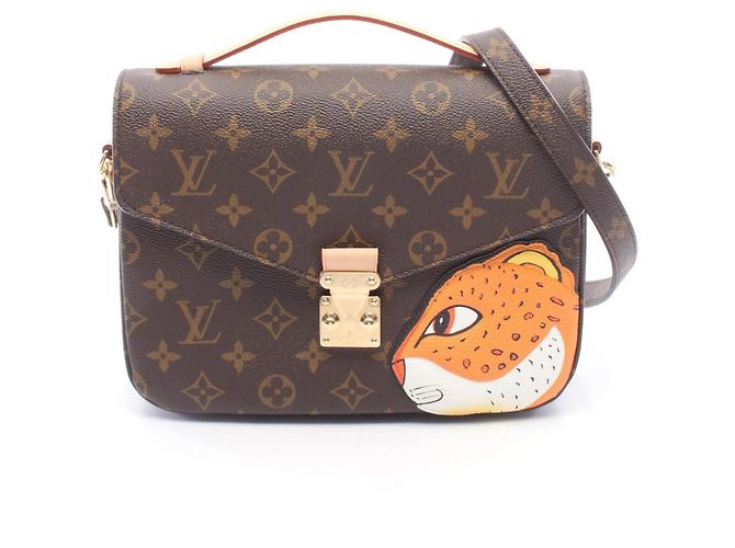 Bolsa Louis Vuitton Pochette Metis MM Marrom Multicor