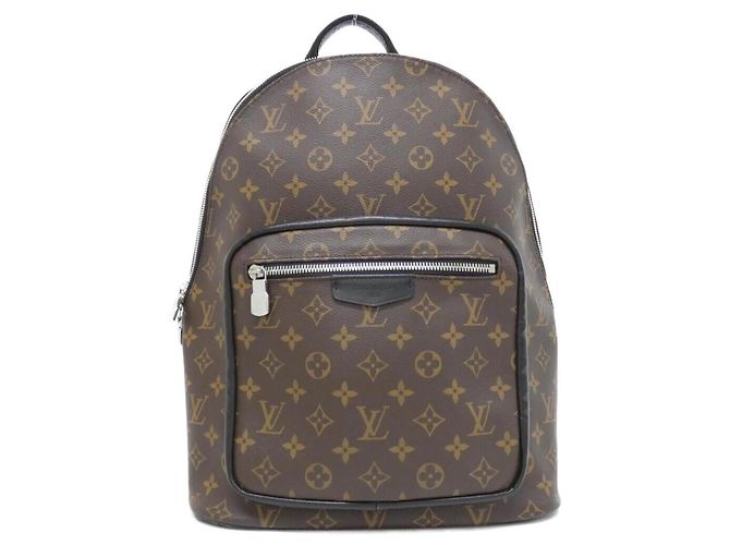 Louis Vuitton Monogram Macassar Josh Backpack Brown