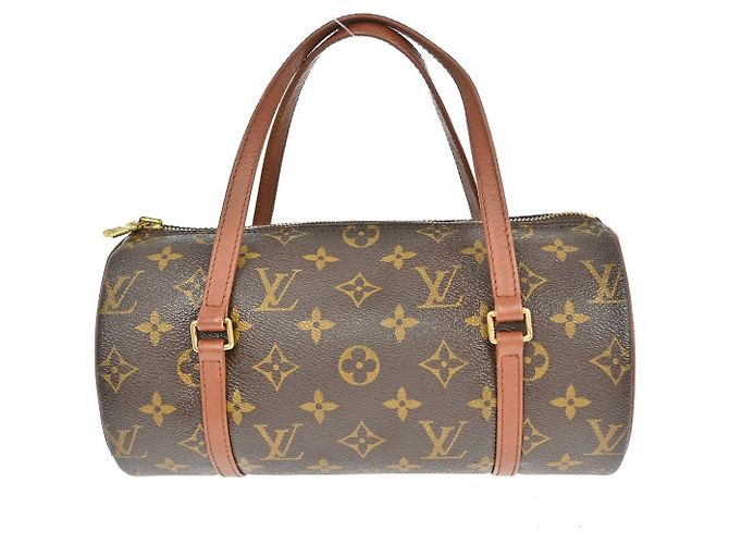 Borsa Louis Vuitton Papillon Monogram Canvas 26 Marrone