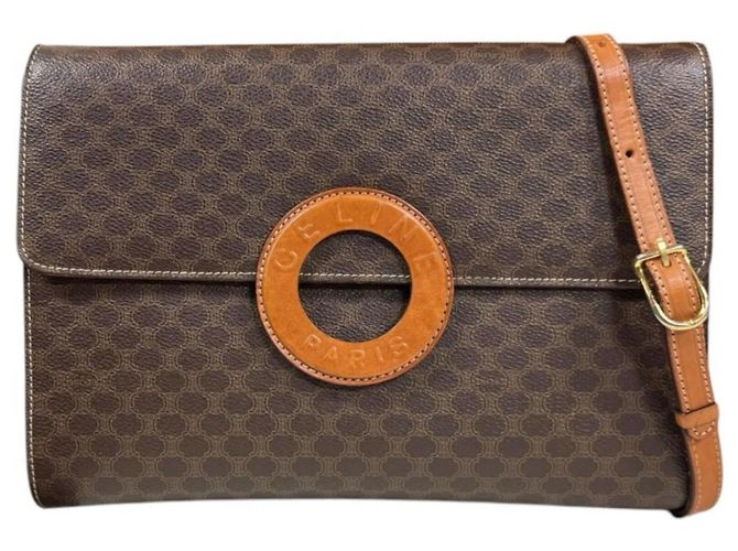 Céline Borsa a Spalla Celine Macadam Marrone 