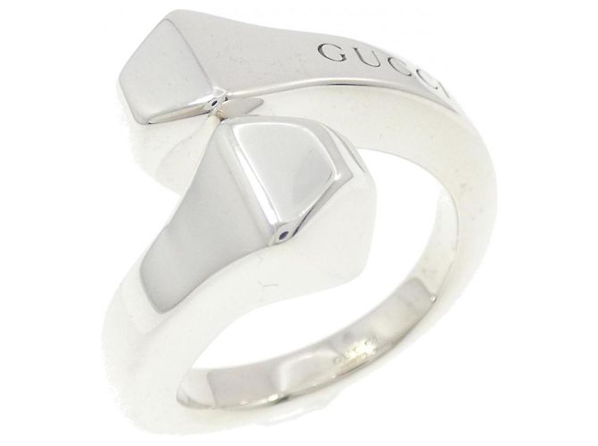 Anillo de banda Gucci en plata 925