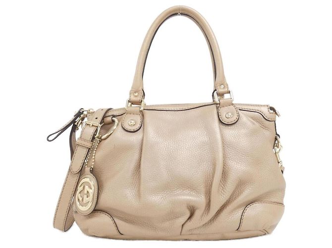 Gucci Handtasche Metallic Pink Silber