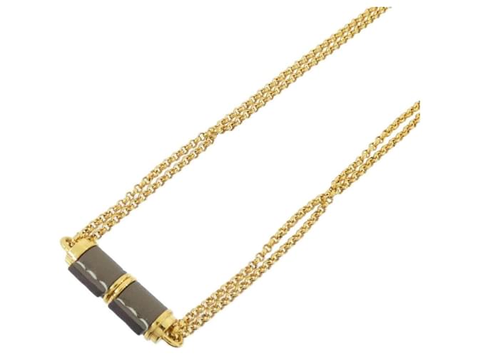 Hermès Collier Charnière PM Hermes Doré Taupe 