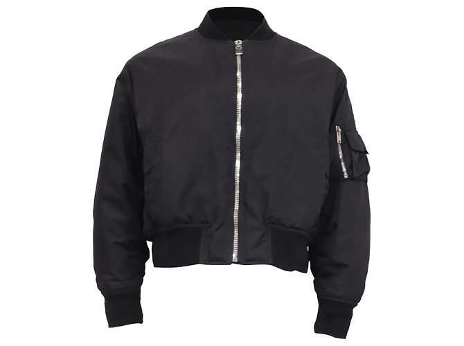 Givenchy Bomber Jacket in Black Polyamide