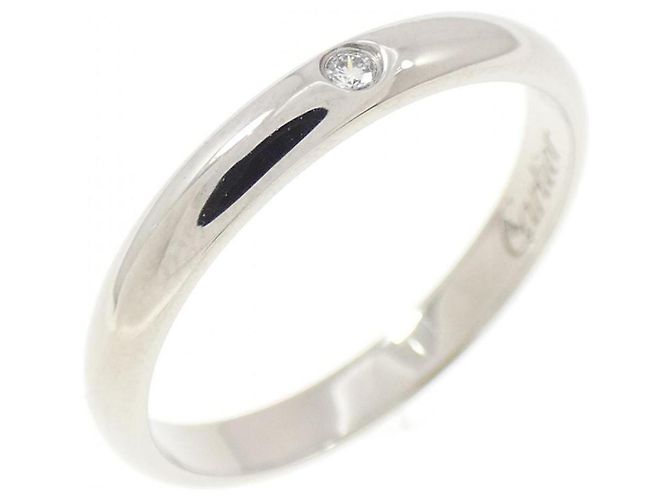 Cartier Hochzeitsring aus Platin Silber