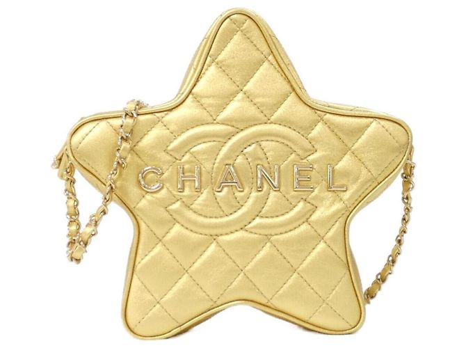 Borsa a Spalla Chanel AS4579 Gold D'oro