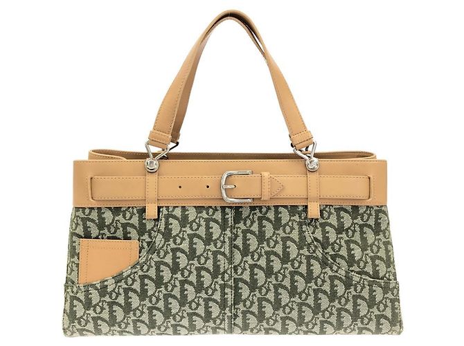 Grüne Handtasche Christian Dior