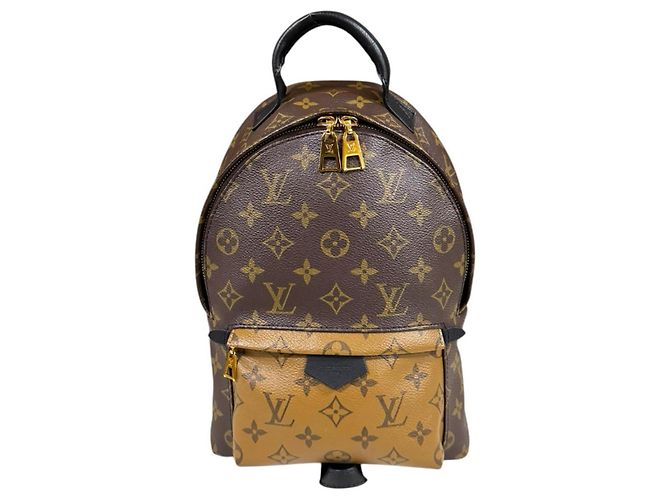 Louis Vuitton Palm Springs PM Monogram Reverse Rucksack Braun