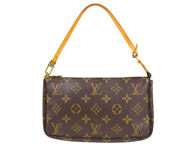 Sac à main Louis Vuitton Pochette Accessoires Marron