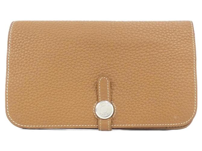 Hermès Hermes Dogon Duo Wallet Brown