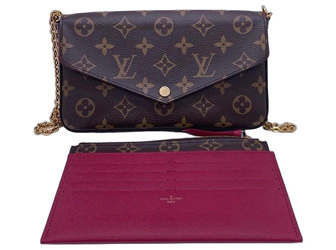 Borsa Louis Vuitton Monogram Three-in-One Marrone