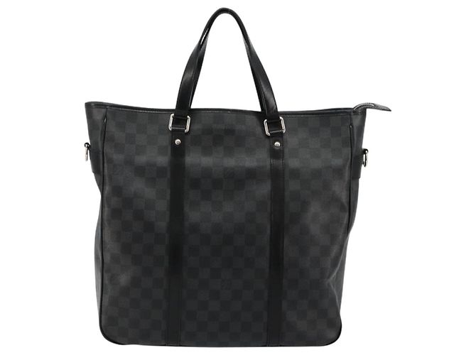 Louis Vuitton Tadao Damier Graphite PM Marrom