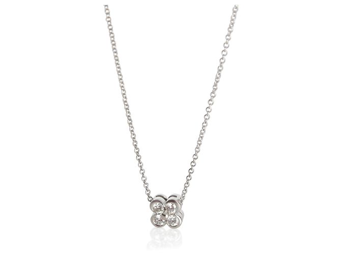 Tiffany & Co. Platin-Diamant-Lace-Anhänger