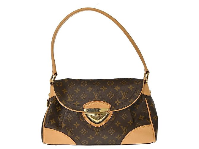 Sac à main Louis Vuitton Beverly Monogram Canvas MM Marron
