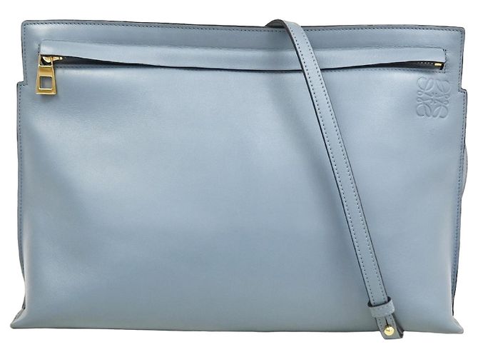 Loewe T Messenger Leather Large Blu