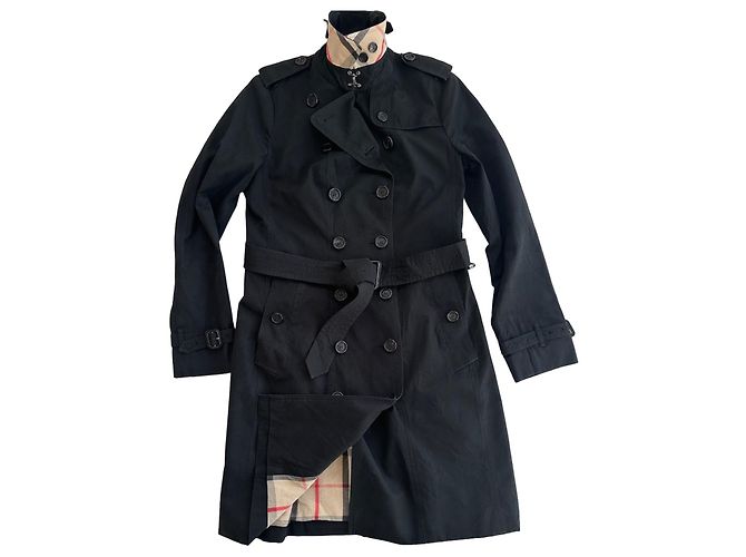 Gabardina Burberry The Sandringham Negro