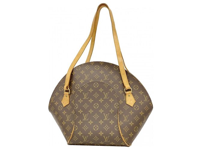Borsa a tracolla Louis Vuitton Monogram Ellipse Marrone