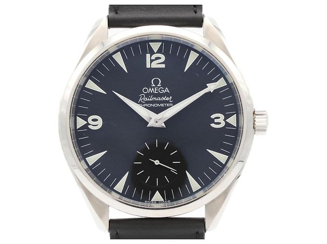 Relógio Omega Railmaster 2806.52.37 em aço inoxidável